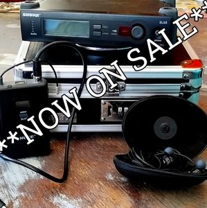 ✨ON SALE✨SHURE slx1 and slx4 wireless transmitter and receiver & se315 earphones